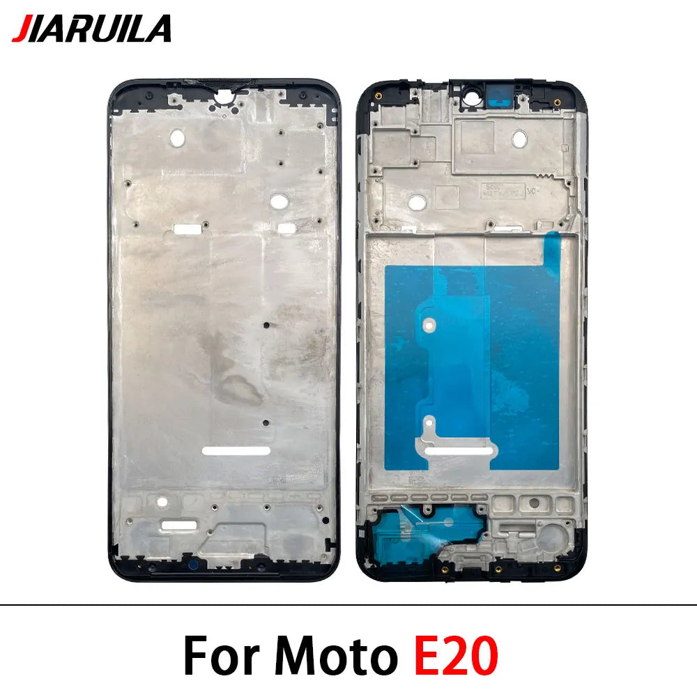 Front Housing LCD Display Bezel Middle Frame For Motorola Moto E13 E20 E22 E32 E32s E40 E6 E6s E7 Play Plus Power Motorola phone repair parts