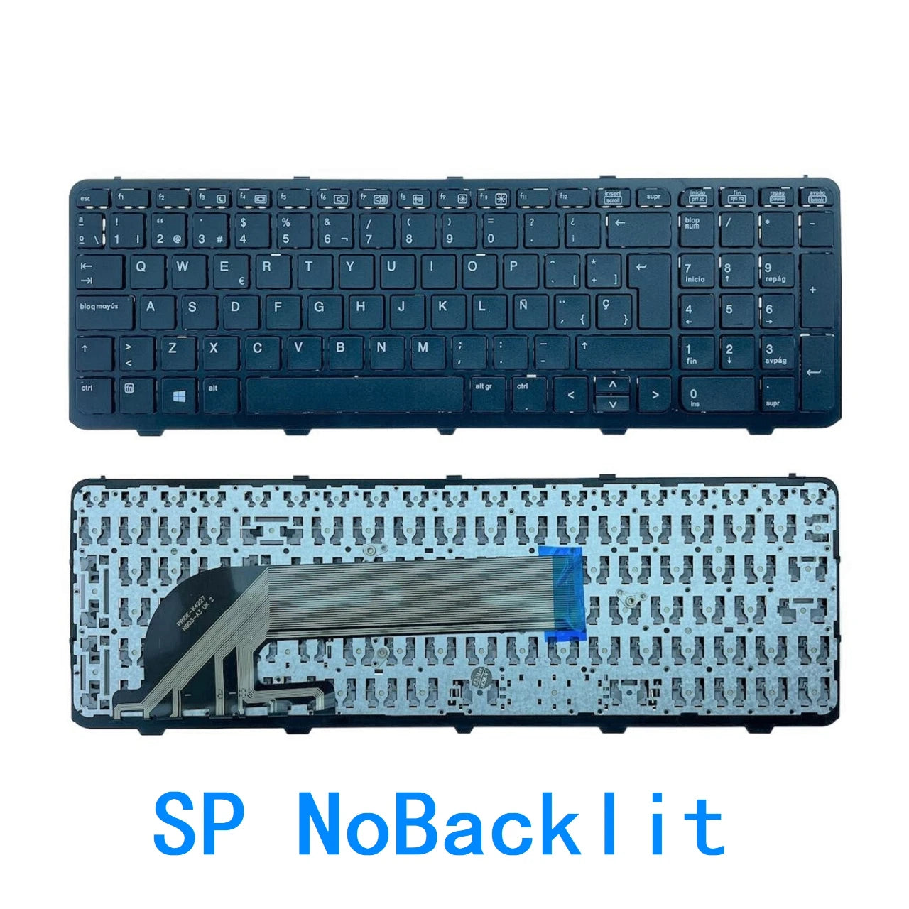 US RU SP AR Backlit Keyboard For HP PROBOOK 450 GO 450 G0 450 G1 470 455 G1 450-G1 450 G2 455 G2 470 G0 G1 G2 S15 / S17  HP laptop repair parts