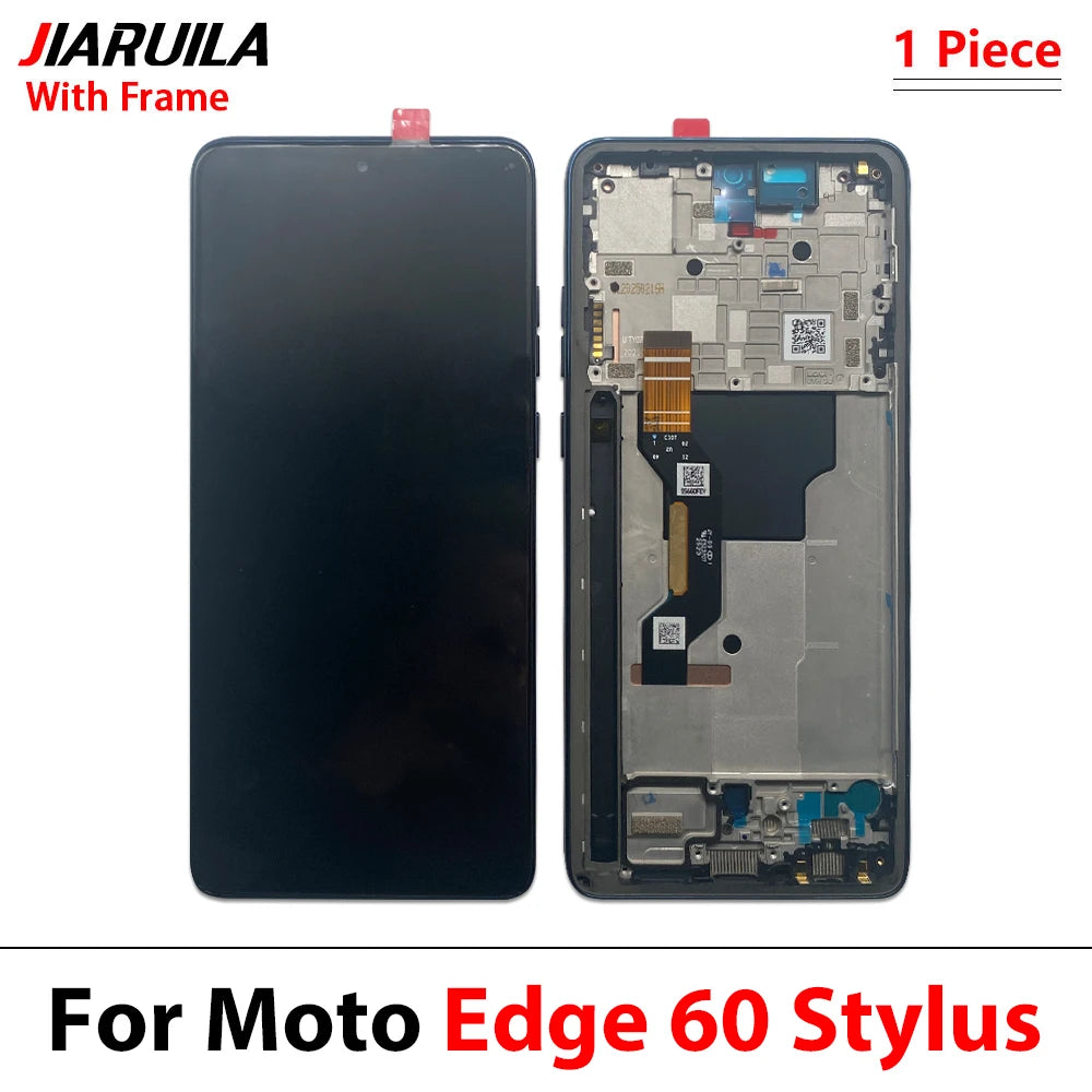 LCD Display Touch Screen Digitizer Assembly For Motorola Moto Edge 60 Pro Fusion Stylus E13 E22 E32 E20 E40 LCD Motorola phone repair parts
