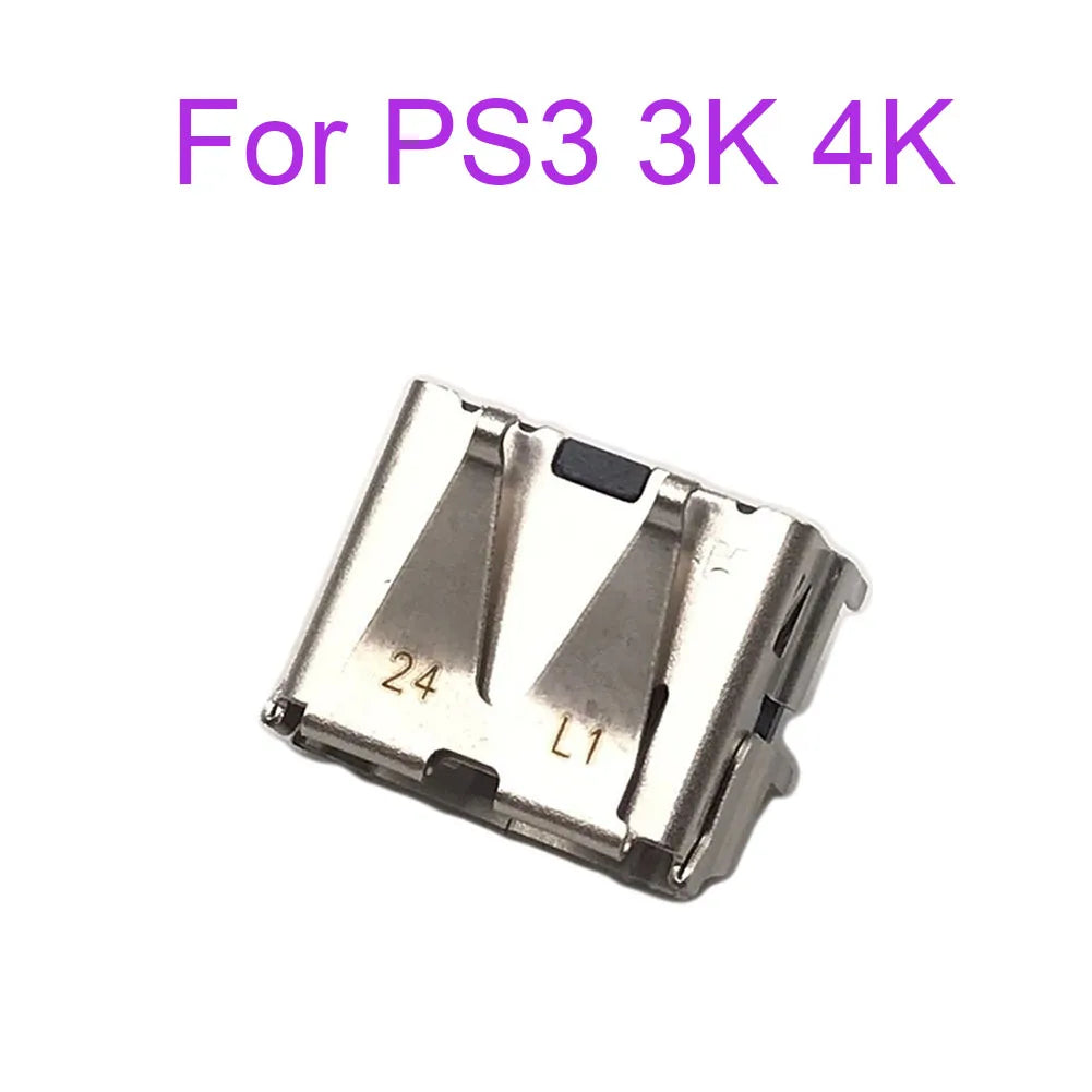 1-5PCS For PS3 3000 4000 HDMI Port For Playstation 3 PS3 3K 4K Interface Jack Socket Connector Repair Part Replacement Game console repair parts