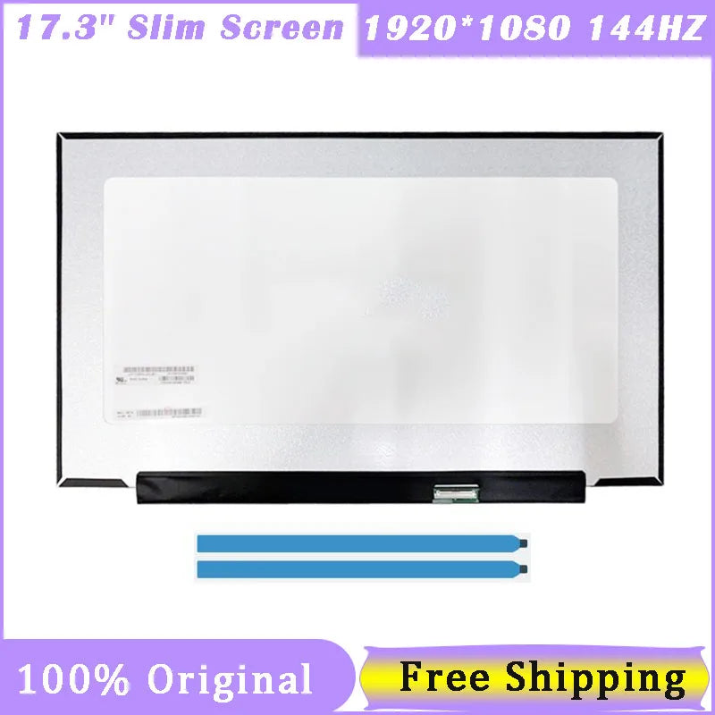 17.3 Inch Slim 40 Pin Laptop Screen LP173WFG SPB1 SPB2 B173HAN04.0 B173HAN04.4 B173HAN04.9 NV173FHM-N44 1920*1080 FHD 144HZ IPS