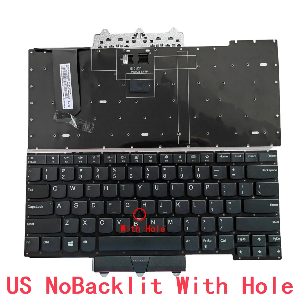 New US Spanish Arab Portuguese Laptop Backlit Keyboard For Lenovo Thinkpad E14 GEN1 Notebook PC Replacement Lenovo laptop repair parts