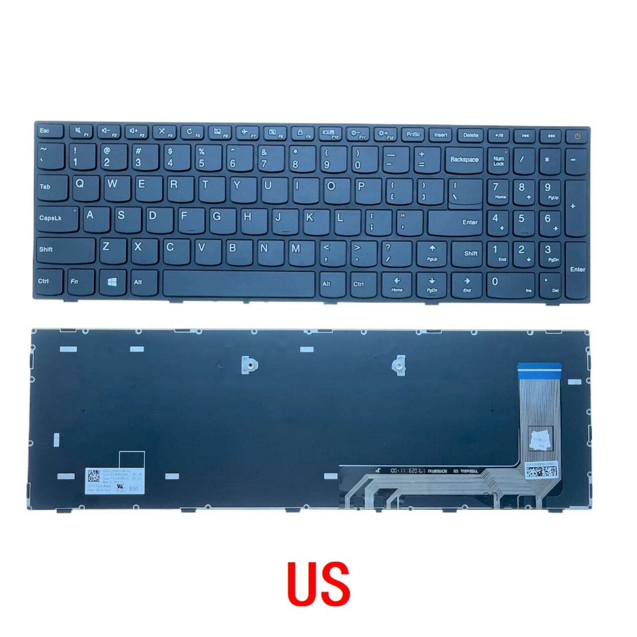 US RU SP LA AR BR Keyboard For Lenovo IdeaPad 110-15ISK 110-17ACL 110-17IKB 110-17ISK 110-15 110-15AST 110-15IAP 110-15IKB Lenovo laptop repair parts