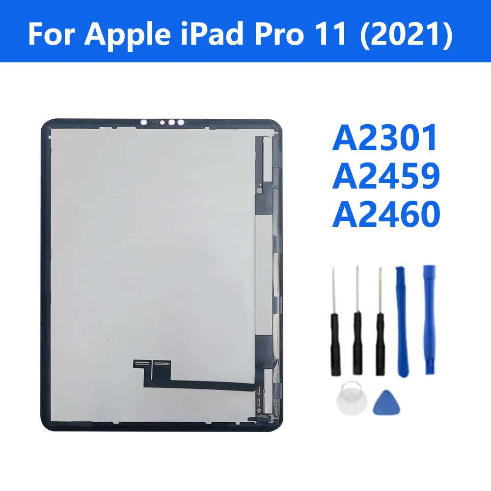 For Apple iPad Pro 11 (2021) Touch Screen Digitizer Glass Panel & LCD Display Assembly Replacement For iPad A2301/A2459/ A2460  iPad repair parts