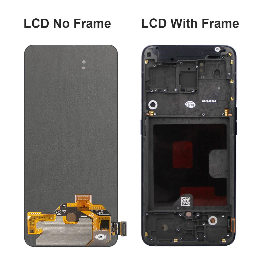 OLED Screen for Oppo Reno PCAM00 PCAT00 CPH1917 Lcd Display + Touch Screen Digitizer Assembly with Frame for Oppo Reno Screen OPPO phone repair parts