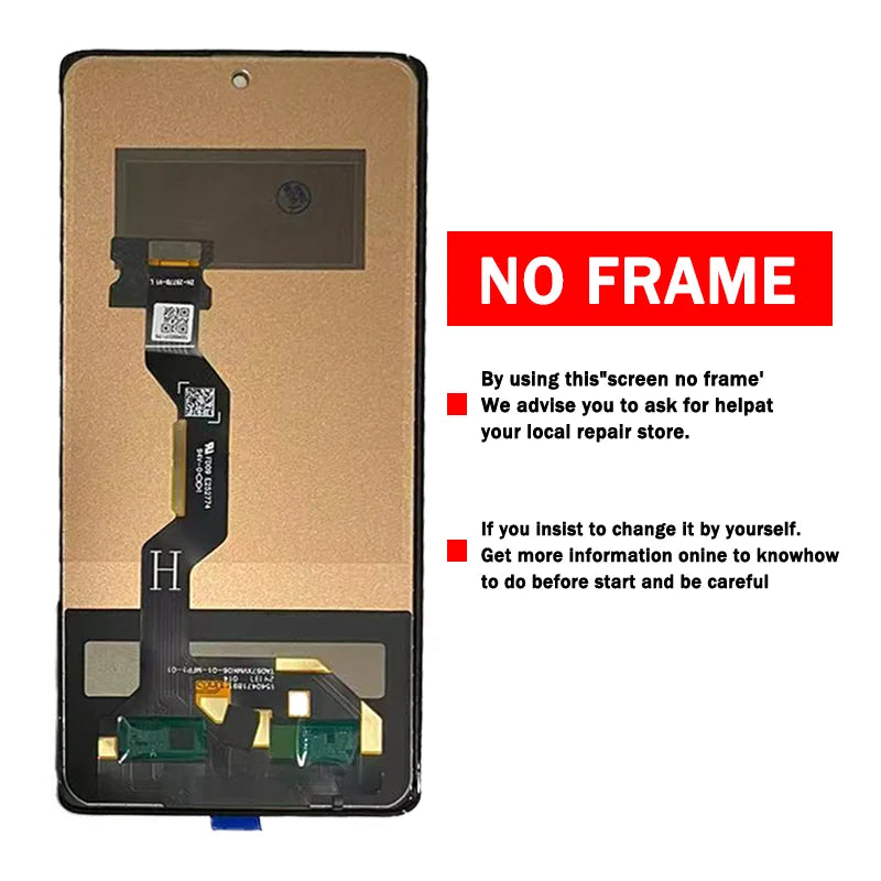 New TFT Edge50 Fusion Display for Motorola Moto Edge 50 Fusion LCD Touch Screen Digitizer XT2429-1 LCD Display Replacement Motorola phone repair parts