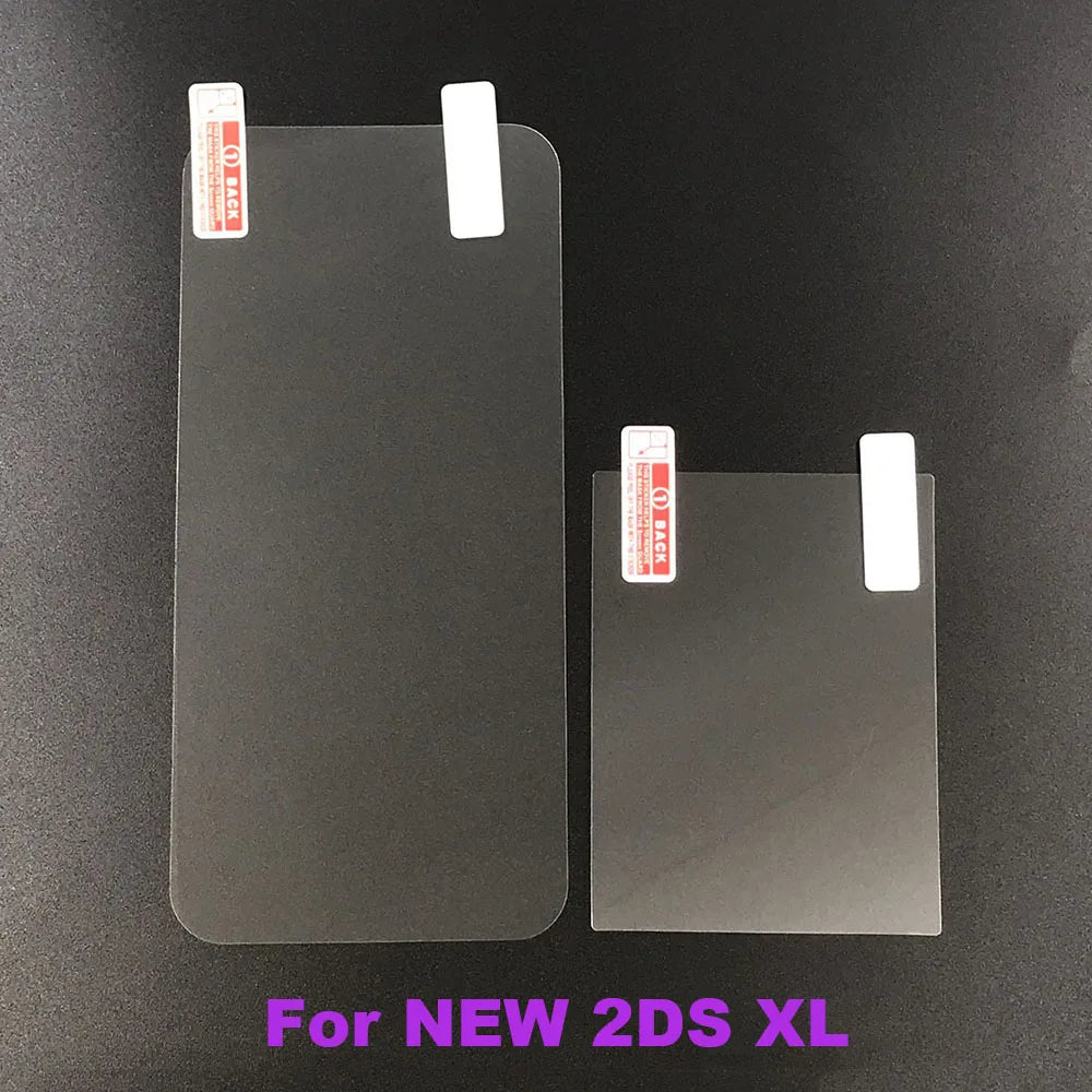 1-10set For 2DS New 3DS XL Top Bottom Clear Protective Film For Nintendo DSi NDSi XL GB GBA GBC GBM LCD Screen Protector Skin Game console repair parts