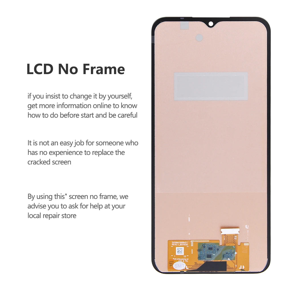 For Samsung A16 4G SM-A165F LCD Display Touch Screen Digitizer Assembly For Samsung A16 5G A166 SM-A166B LCD 100% Tested Samsung phone repair parts