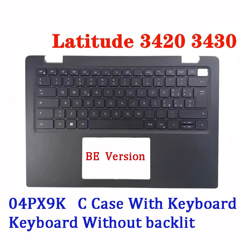 NEW ORIGINAL Laptop Top Case For Dell Latitude 3420 3430 E3420 US/UK/IT/GR/SP/BE Version 4PX9K  04PX9K Dell laptop repair parts