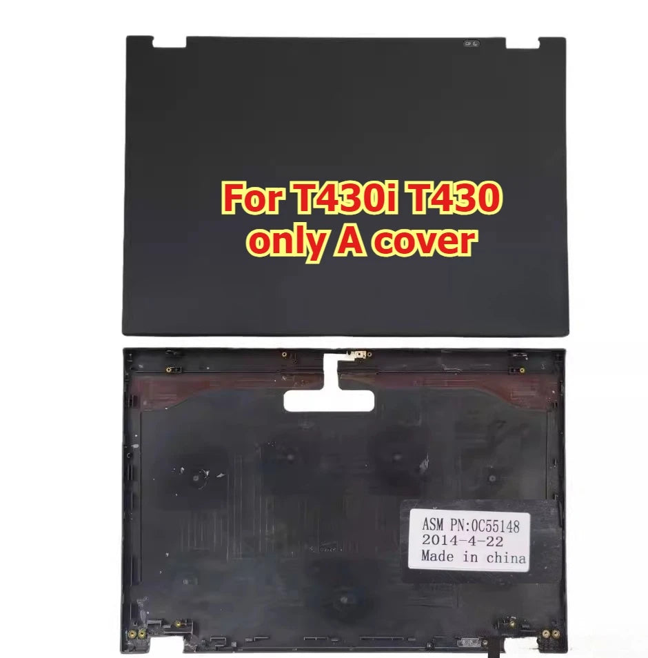 LCD Back Cover Case housing For Thinkpad T440 T450 T430 T430i 04X5447 00HT297 04X5453 00HT297 hinge 04W6863 04X0438B