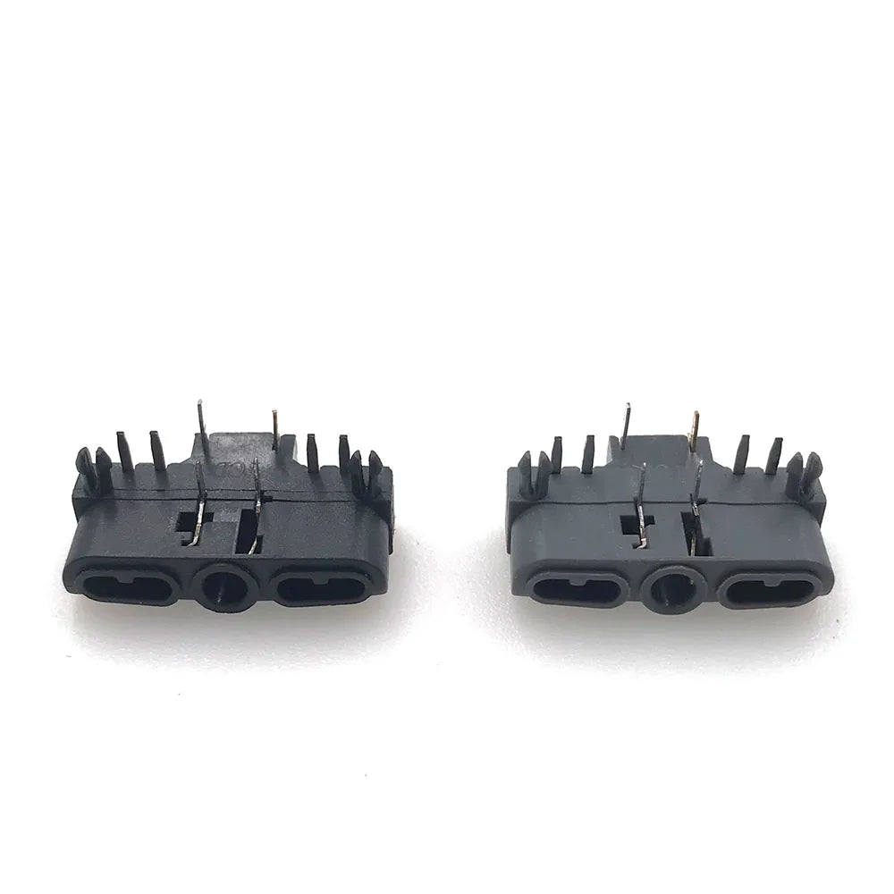 2pcs Black & Grey Headphone Jack Earphone Socket Slots For XBOX360 Wireless Wired Controller Replacement Game console repair parts
