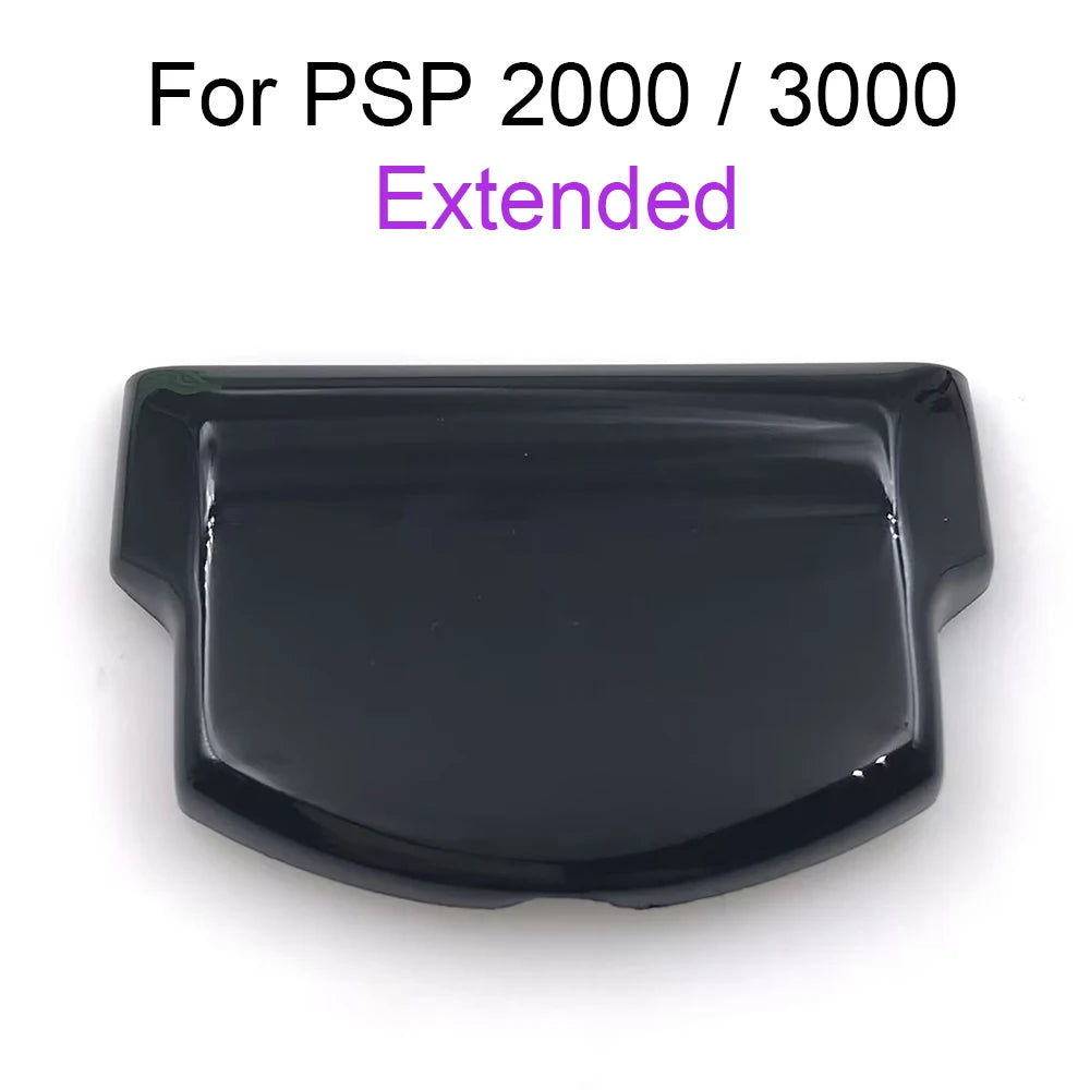 Black Extended Battery Door Back Cover Case For Sony PSP 2000 3000 Game console repair parts