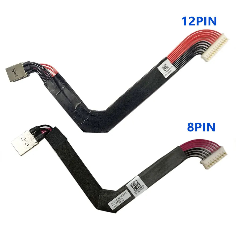 8PIN/12PIN For MSI GE73 GL73 GE75 GP75 GL75 MS17E2 MS17E9 MS17C7 Laptop DC Power Connector Jack DC-IN Charging Flex Cable MSI laptop repair parts