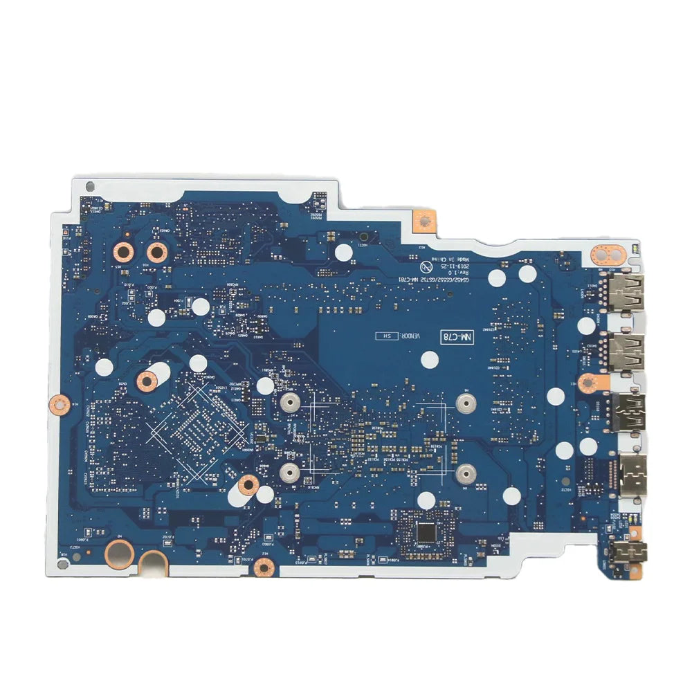 Laptop Motherboard For Lenovo Ideapad 3-14IML05 UMA NM-C781 With CPU:6405U/I3-10110U/I5-10210U/I7-10510U RAM:4G FRU:5B20S44170 Lenovo laptop repair parts