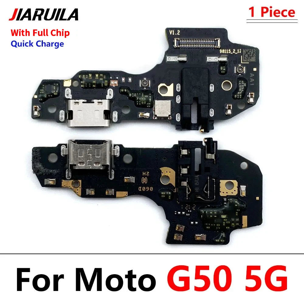 New For Moto G10 G20 G30 G50 G31 G41 G71 G60s G51 G22 G72 5G USB Charge Port Jack Dock Connector Charging Board Flex Cable Motorola phone repair parts