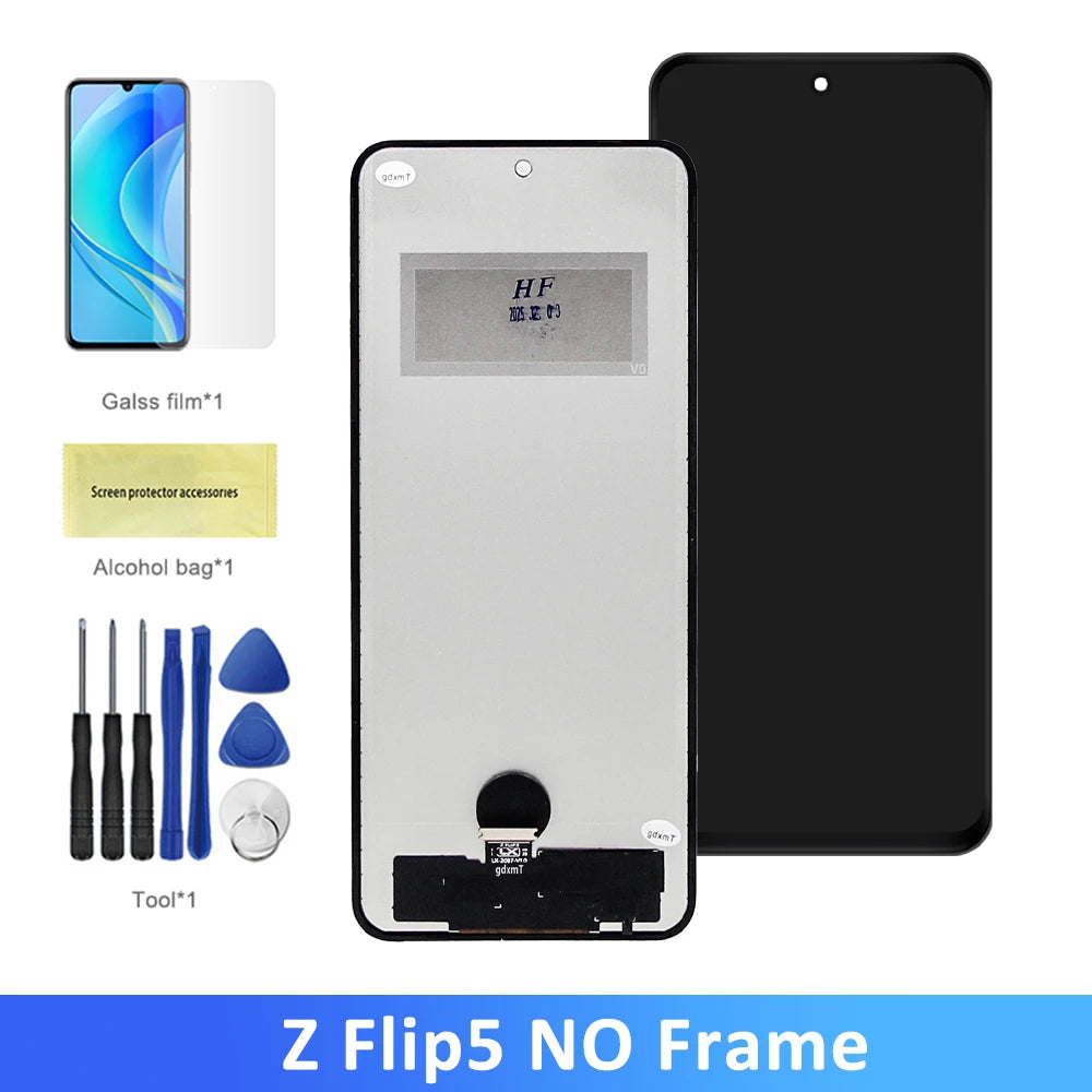 TFT For Samsung Z Flip5 SM-F731B/SM-F731U/SM-F731F F731 SM-F731U Display LCD Touch Screen Digitizer Assembly Replacement Parts Samsung phone repair parts