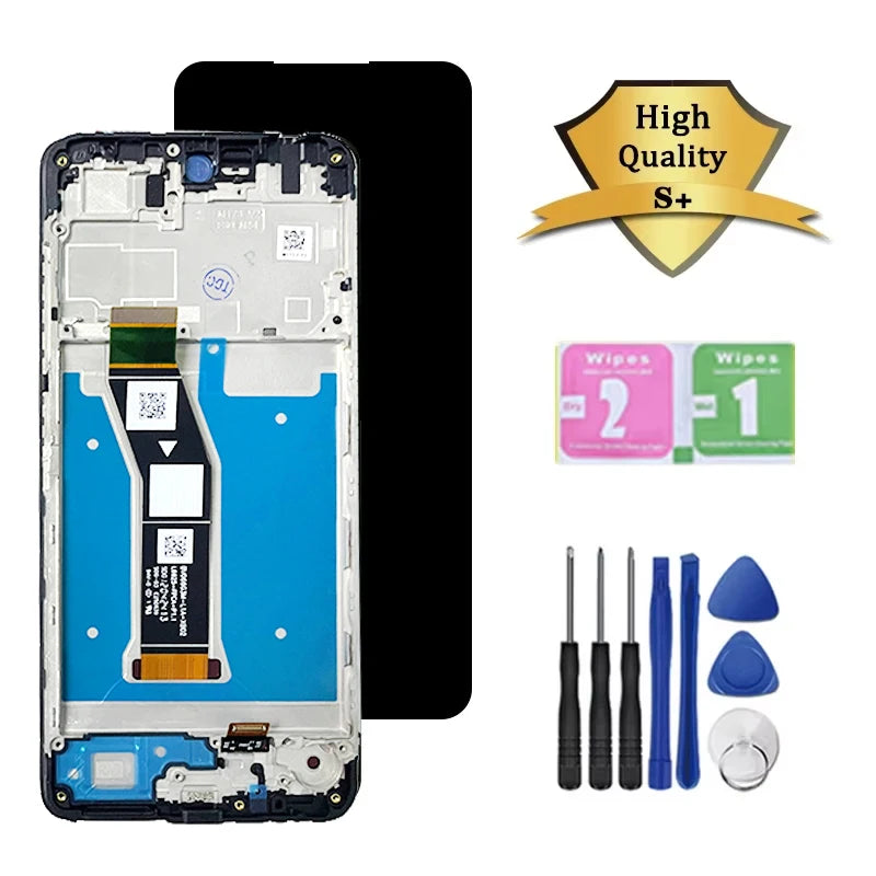 6.56" IPS For Motorola Moto E14 LCD Touch Screen Sensor Digiziter Assembly Replace For Motorola Moto E14 XT2421-14 LCD Frame Motorola phone repair parts