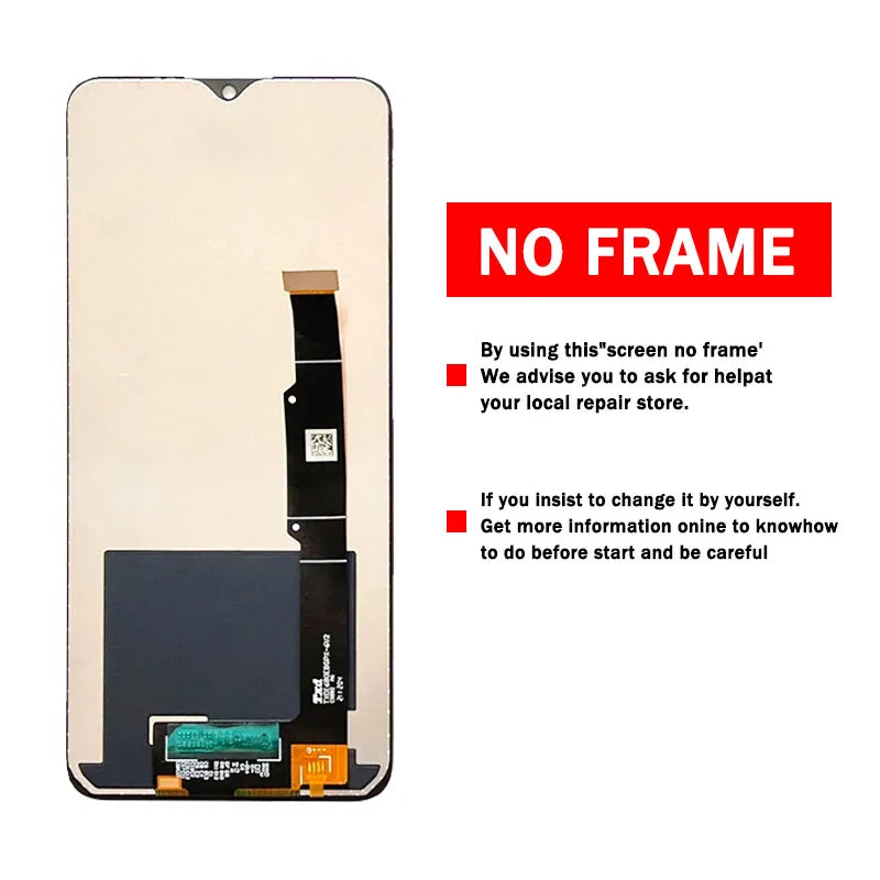 6.82"For TCL 20 SE 20 se LCD Display Touch Screen Digitizer For TCL 20SE 20se T671H, T671F, T671O, T671E Display Replacement TCL phone repair parts