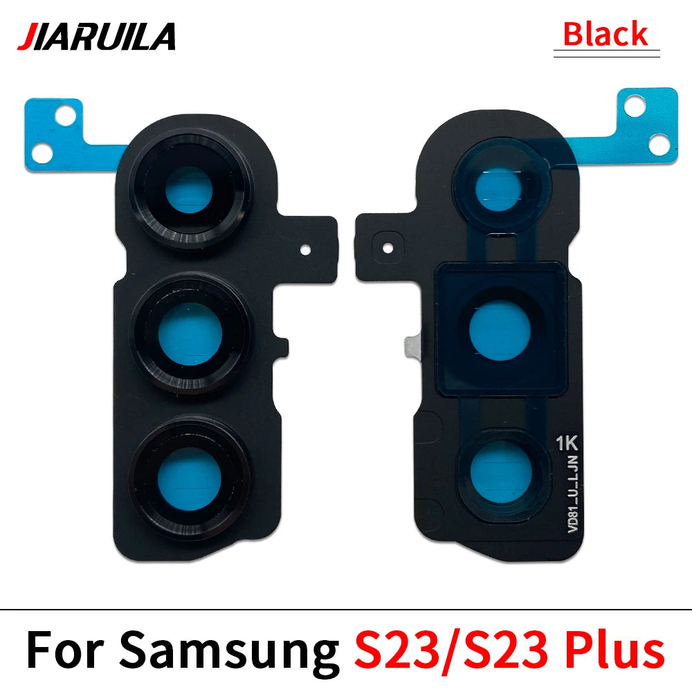 New Rear Camera Glass Lens Cover With Frame Holder For Samsung S20 S21 S22 S23 S24 S25 Plus Ultra 4G 5G Replacement Parts Samsung phone repair parts