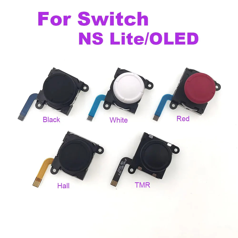 1PC Original New Blue Black Red Color Joycon Joystick For Nintend Switch/NS Lite/Oled Controller 3D TMR Joystick Left and Right Game console repair parts