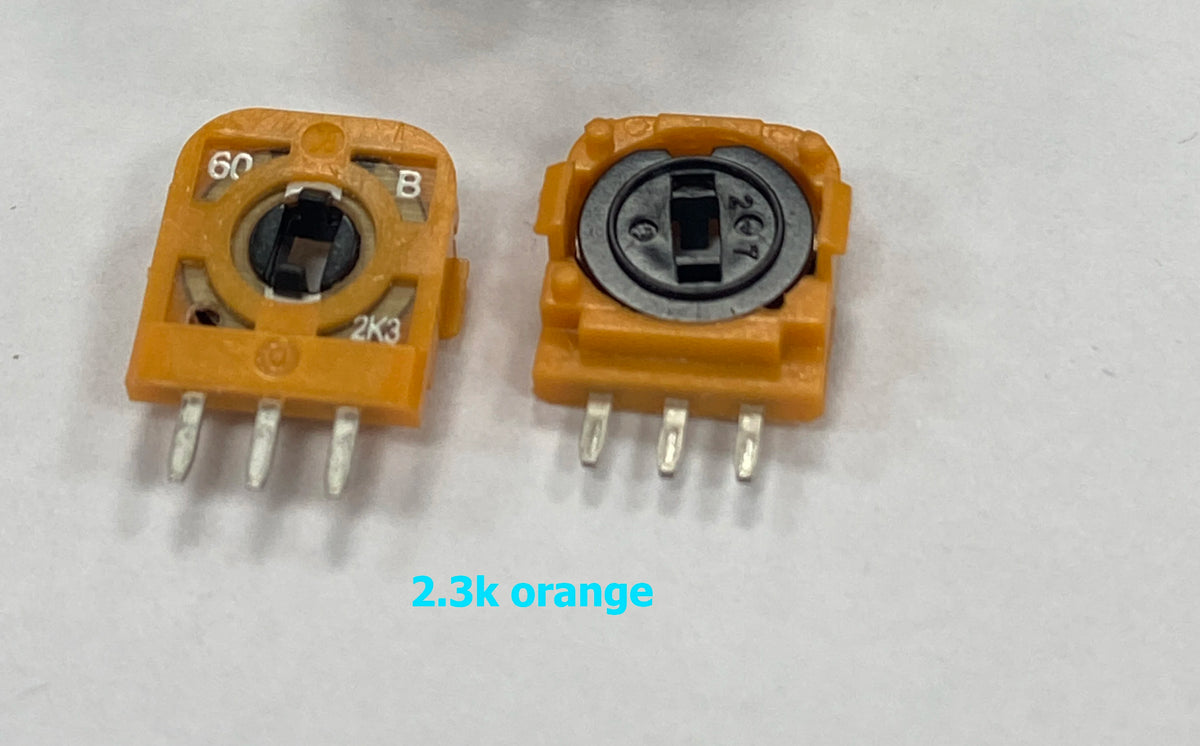 50/100PCS 3PIN Joystick 2.3K Potentiometer Sensor Module for PS5 Gamepad 3D Analog Stick Axis Resistors for PS4 Controller 10K  Game console repair parts