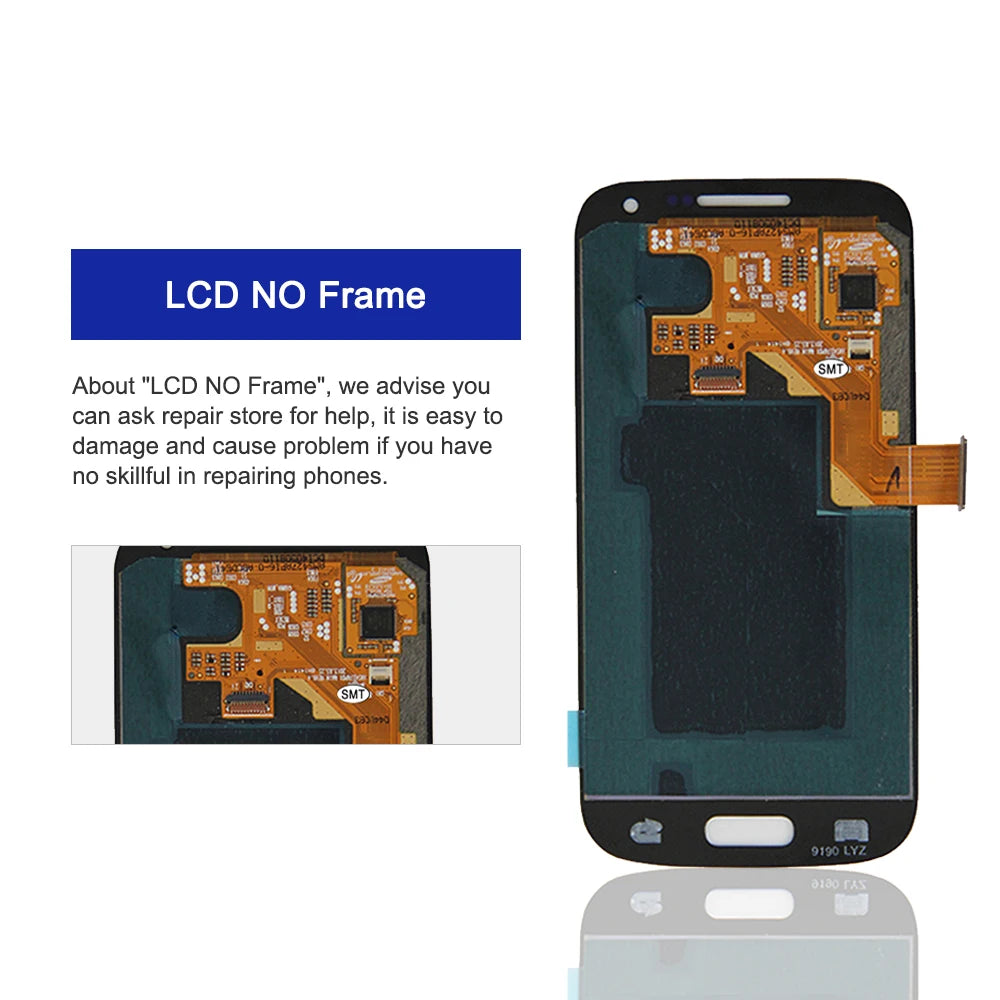 S4 Mini Display Screen, for SAMSUNG Galaxy S4 Mini I9192 I9190 I9195 Lcd Display Touch Screen Digitizer Assembly Replacement Samsung phone repair parts