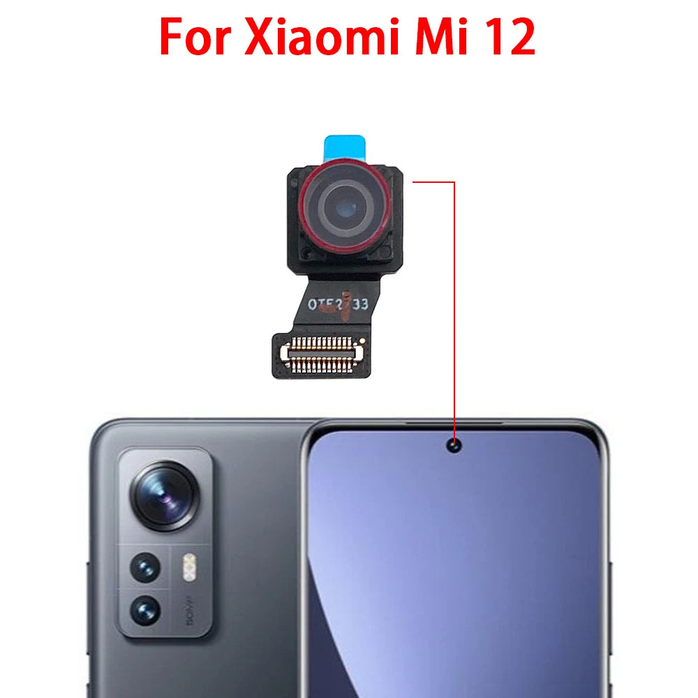 New For Xiaomi Mi 9 10 10T 11 12 Pro Lite Rear Camera Foam Front Back Camera Flex Cable Replacement Parts  Xiaomi  Xiao mi phone repair parts