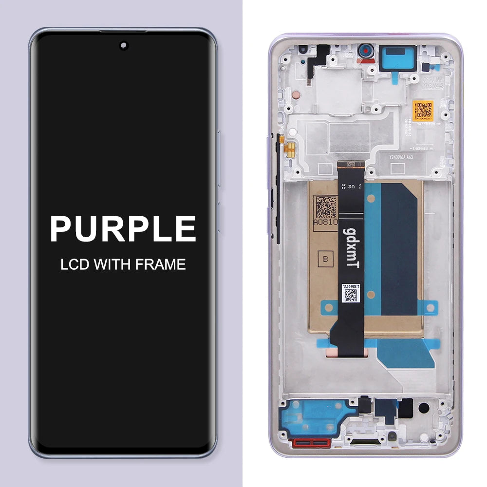 6.67“ AMOLED For Xiaomi Redmi Note 14 Pro+ Plus 5G Lcd Display Touch Screen Digitizer Assembly Replacement Repair Parts Xiaomi phone repair parts