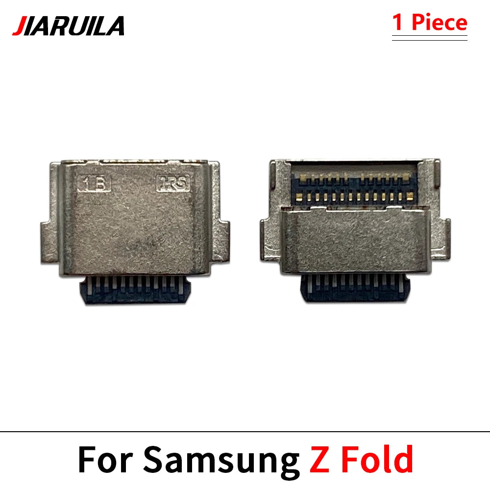 100Pcs, USB Charging Port Connector Charge Jack Socket Plug Dock For Samsung Z Flip 2 3 4 5 / Z Fold 2 3 4 5 Samsung phone repair parts