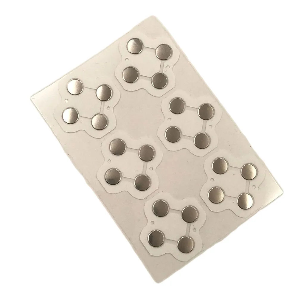 12Pcs Conductive Film For Nintendo NS Switch Joy-Con Controller D-Pad & ABXY Button Controller Metal Dome Snap PCB Board Buttons Game console repair parts