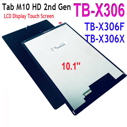 New 10.1" LCD For Lenovo Tab M10 HD 2nd Gen TB-X306F TB-X306X TB-X306 TB X306 LCD Display Touch Screen Digitizer Assembly Lenovo tablet repair parts