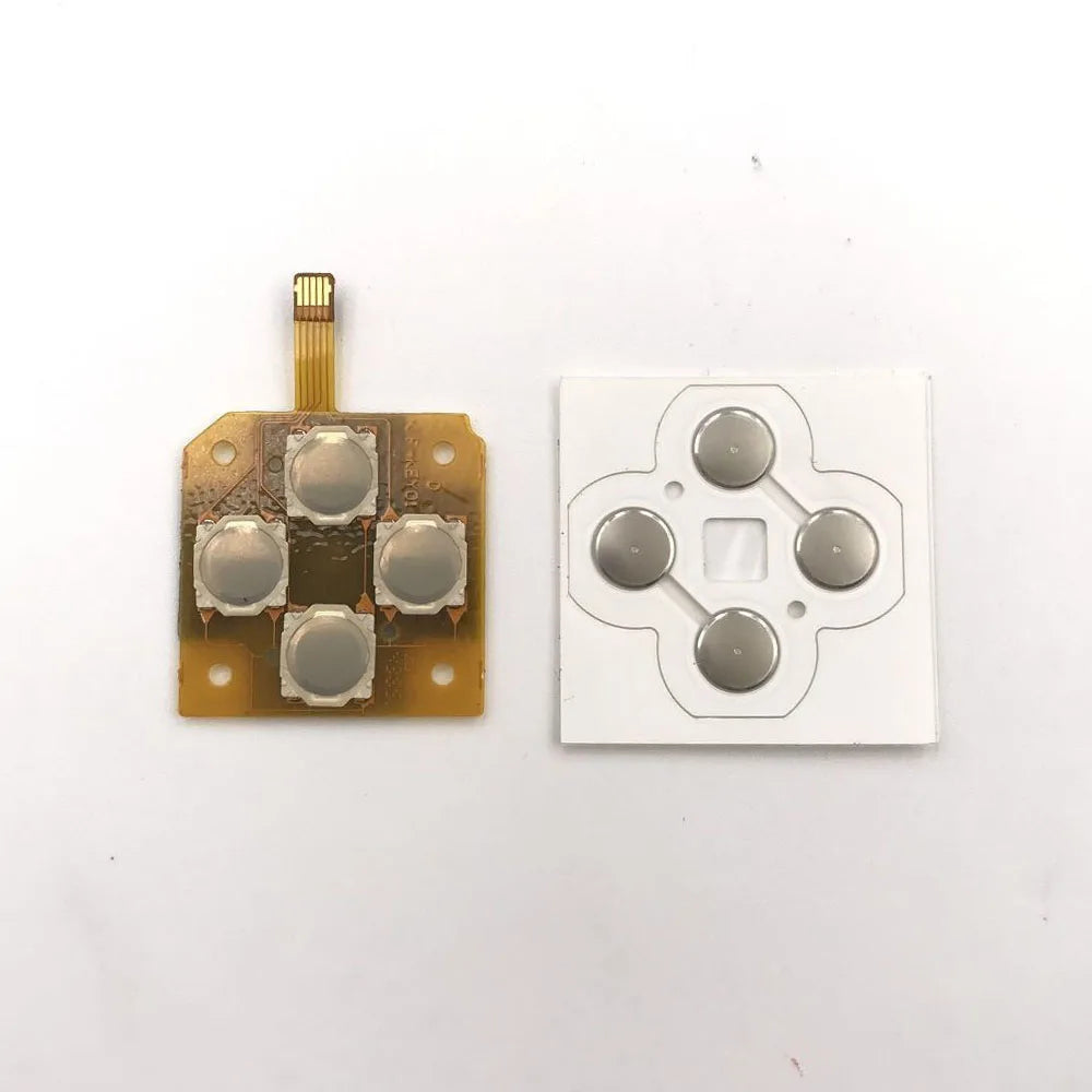 1PCS For Nintendo New 3DS XL LL Controller D Pads D-Pad Metal Dome Snap PCB Board Buttons Conductive FIlm & Keyboard Game console repair parts
