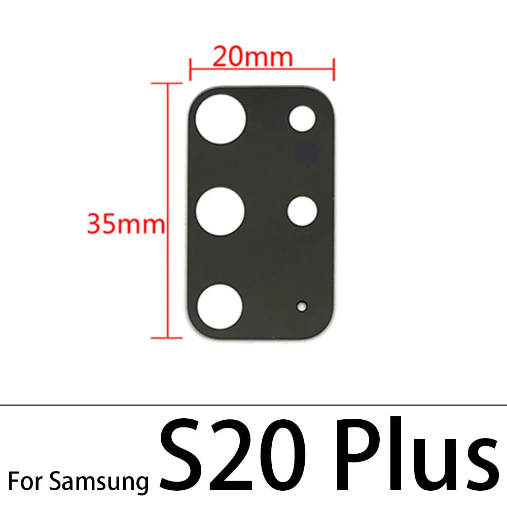 Rear Back Camera Glass Lens For Samsung  S20 S21 S22 S23 S24 Plus Ultra FE 5G Camera Glass With Adhesive Samsung phone repair parts
