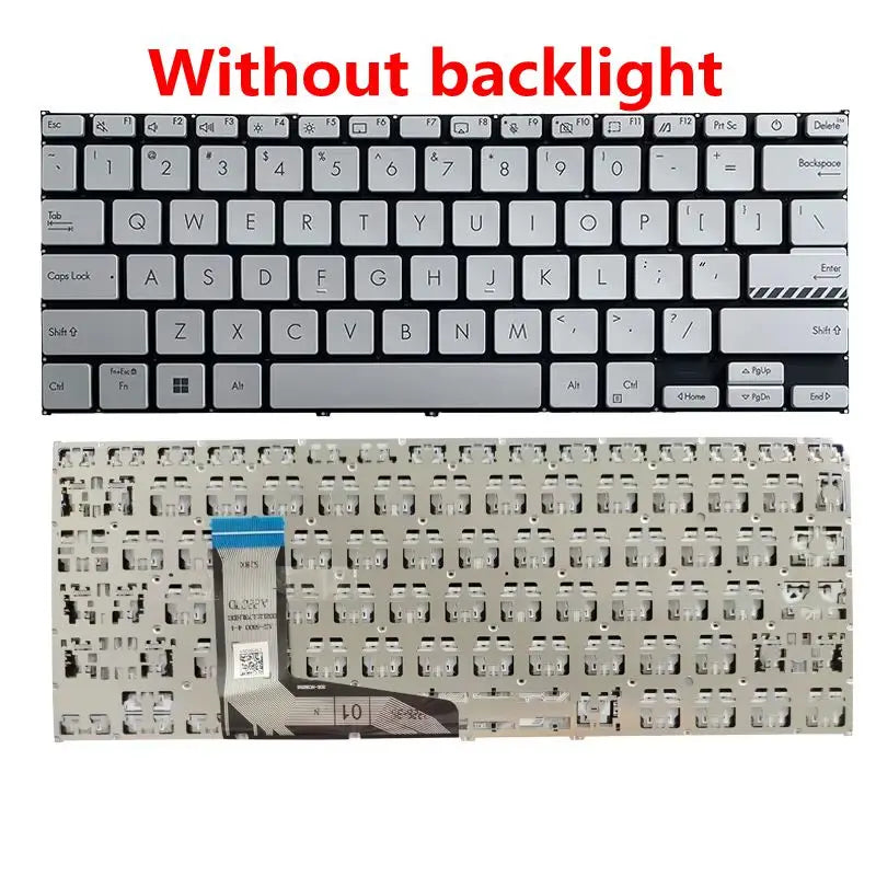 Laptop Keyboard for ASUS VivoBook 14 14Pro14Pro X1402ZA X1403 x1404V ADOL14V ADOL14Q X1405V ADOL14Z X1403VA M1402 D1402 F1402 ASUS laptop repair parts