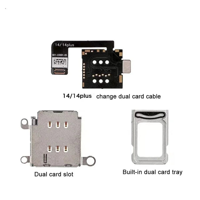 WYLIE Dual Card Change to Single Card Cable for IPHONE 14/15 16Pro Max Series eSIM to SIM No Need Separation No Damage Flex Part Professional Repair Tools