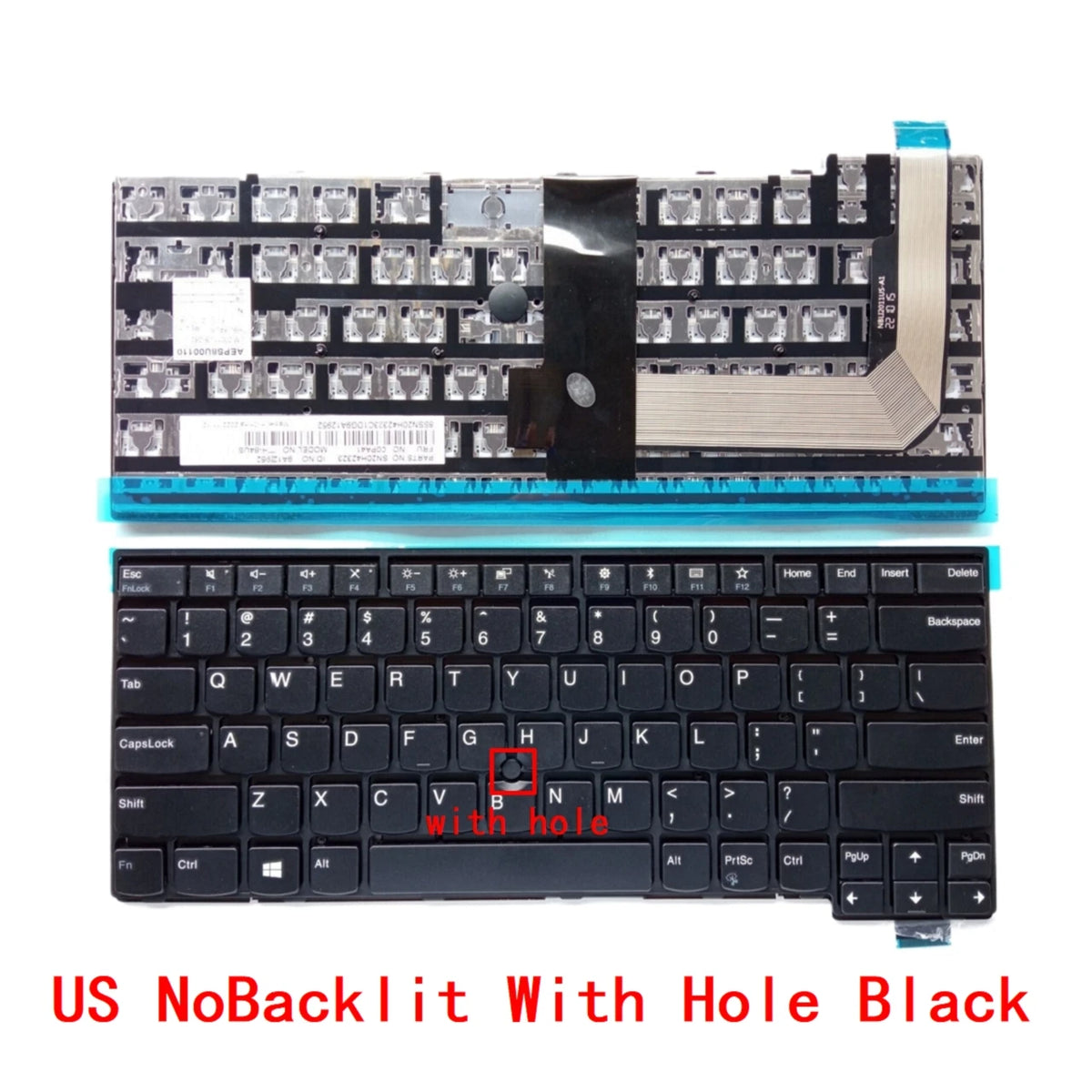 New US Russian Spanish Latin Laptop Backlit Keyboard For Lenovo Thinkpad T470S Notebook PC Replacement F10 with Bluetooth Lenovo laptop repair parts