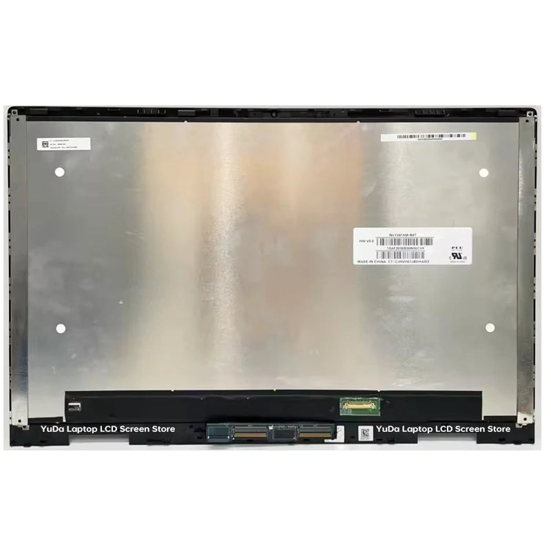 15.6 Inch Touch Screen For HP Envy X360 15-ED 15-EE 15T-ED 15M-ED 15T-EE 15M-EE LCD Display Digitizer+Bezel Assembly Replacement HP laptop repair parts
