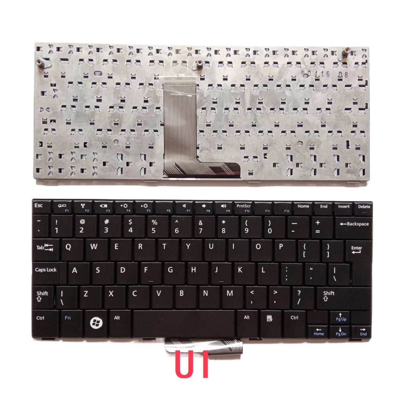 New UI Spanish Brazil Laptop Keyboard For Dell Inspiron Mini 10 1010 10v 1011 Notebook PC ReplacementDell laptop repair parts