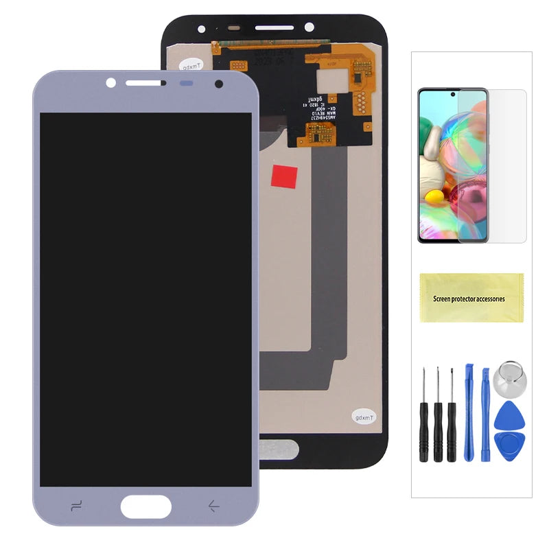 For Samsung Galaxy J4 2018 J400 J4 SM-J400F/DS SM-J400M/DS Display With Touch Screen Assembly Can Adjust Brightness LCD Samsung phone repair parts