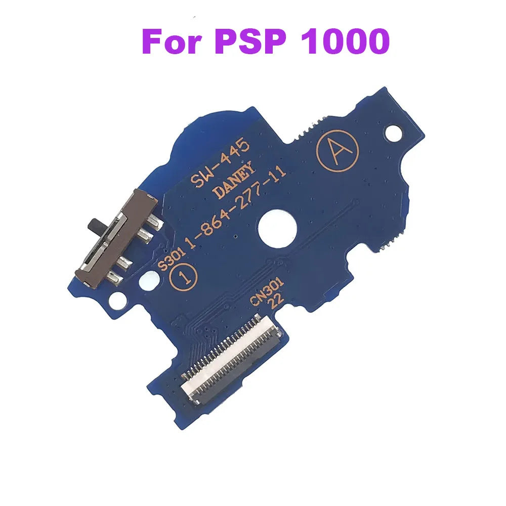 1-5PCS For PSP1000 PSP2000 PSP3000 PCB Power On Off Switch Board Built-in Sliding Switch Start Keys Replacement ﻿ Game console repair parts