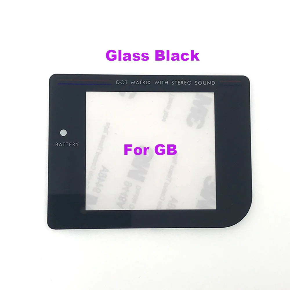1-5PCS Plastic Glass Lens Protector W/ Adhensive For Gameboy Pocket Screen Lens For GBP GBA GBC Console Game console repair parts