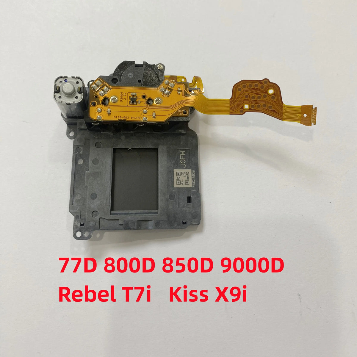 Brand New Repair Part For Canon EOS 800D Rebel T7i Kiss X9i 77D 9000D Camera Shutter Unit with Blade Curtain Driver Motor Group Digital Camera repair parts