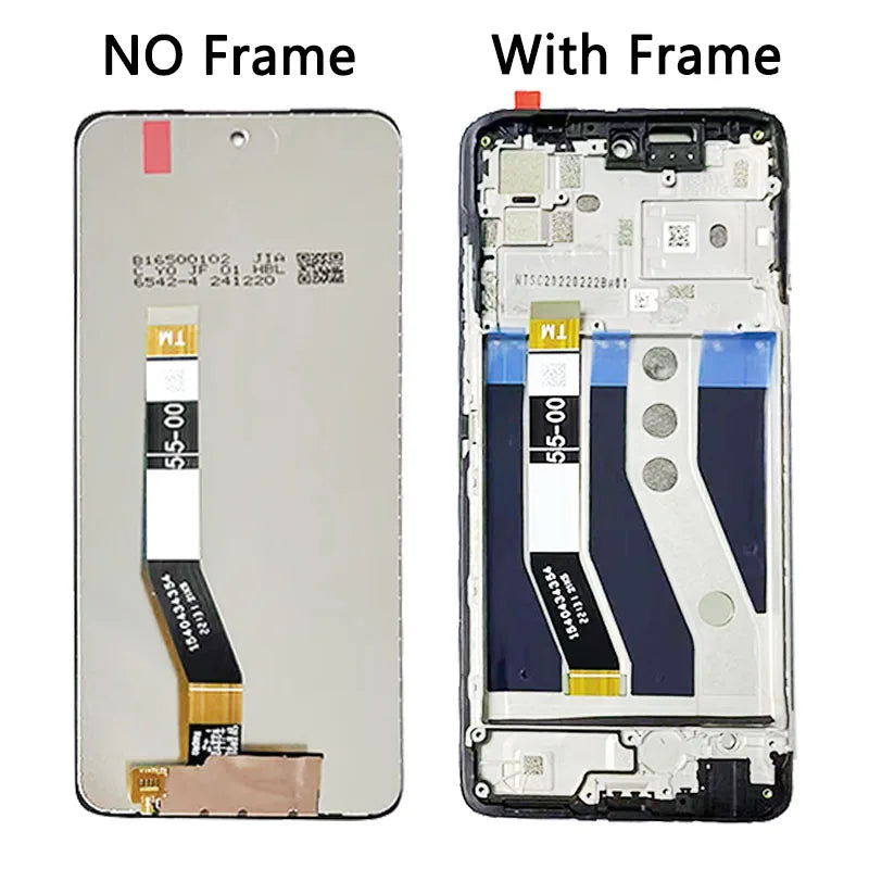 6.5" New For Motorola Moto G62 5G LCD XT2223-1 Display + Touch Screen Sensor Digiziter Assembly Replacement For Moto G62 Display Motorola phone repair parts