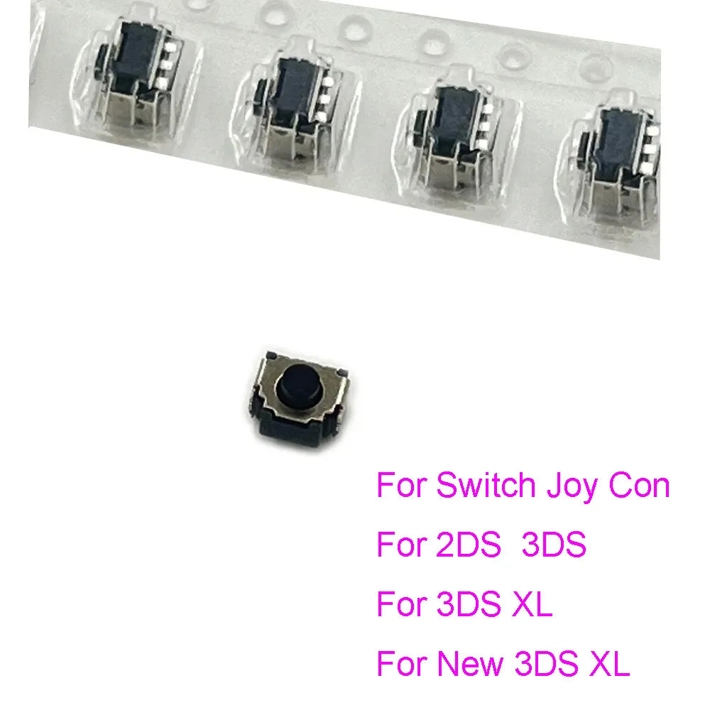 10PCS For Nintendo Switch Joy Con / 2DS /  3DS XL L R Shoulder Trigger Button  Mcro Switch Buttons Game console repair parts
