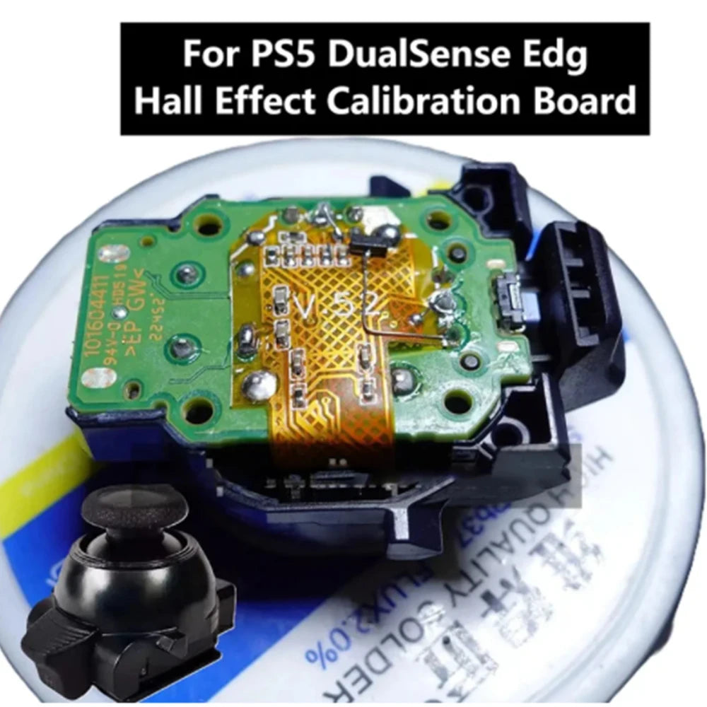 1set Driver Calibration PCB for PS5 Elite Gamepad DualSense Edge Hall Effect Analog Joystick Repair and Replacement DIY Commissi Game console repair parts
