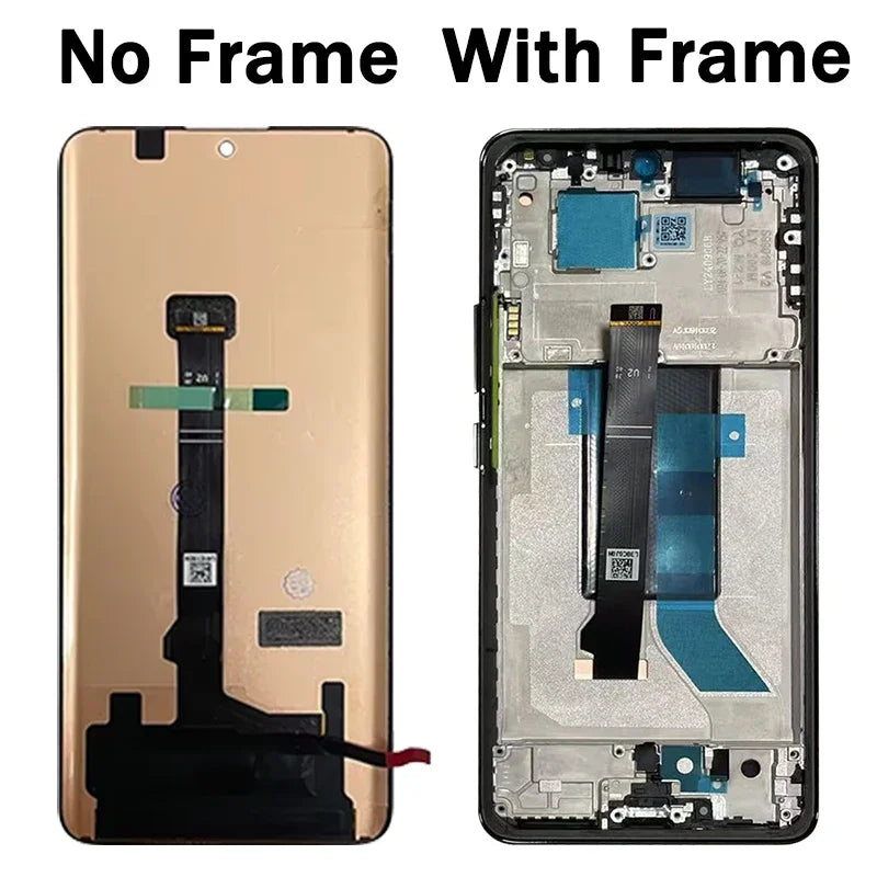 24090RA29G Premium Lcd For Xiaomi Redmi Note 14 Pro 5G Display Touch Screen Digitizer Panel Assembly With Fingerprint Xiaomi phone repair parts