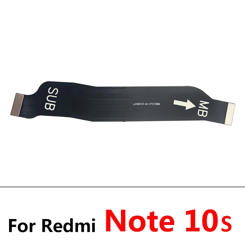 10Pcs/Lot, Main Board Motherboard Mainboard Flex Cable For Xiaomi Redmi 9 9A 9C 6 6A 8A Note 10 8 7 6 Pro Note 11 4G 5G  Xiaomi  Xiao mi phone repair parts