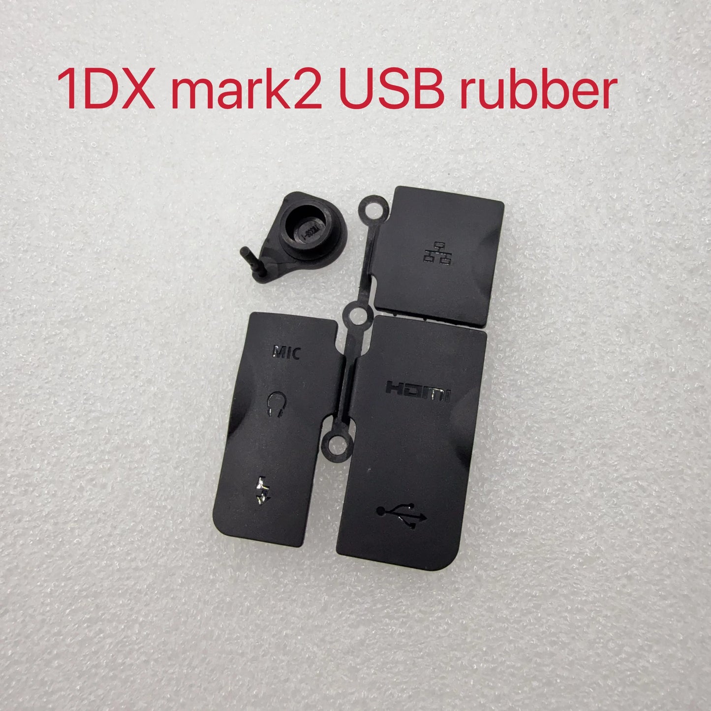 NEW USB MIC AV OUT HDMI Interface Rubber Cover Door For Canon EOS-1DX2 1DX2 1DXII 1DX Mark II Replacement Part  Digital Camera repair parts