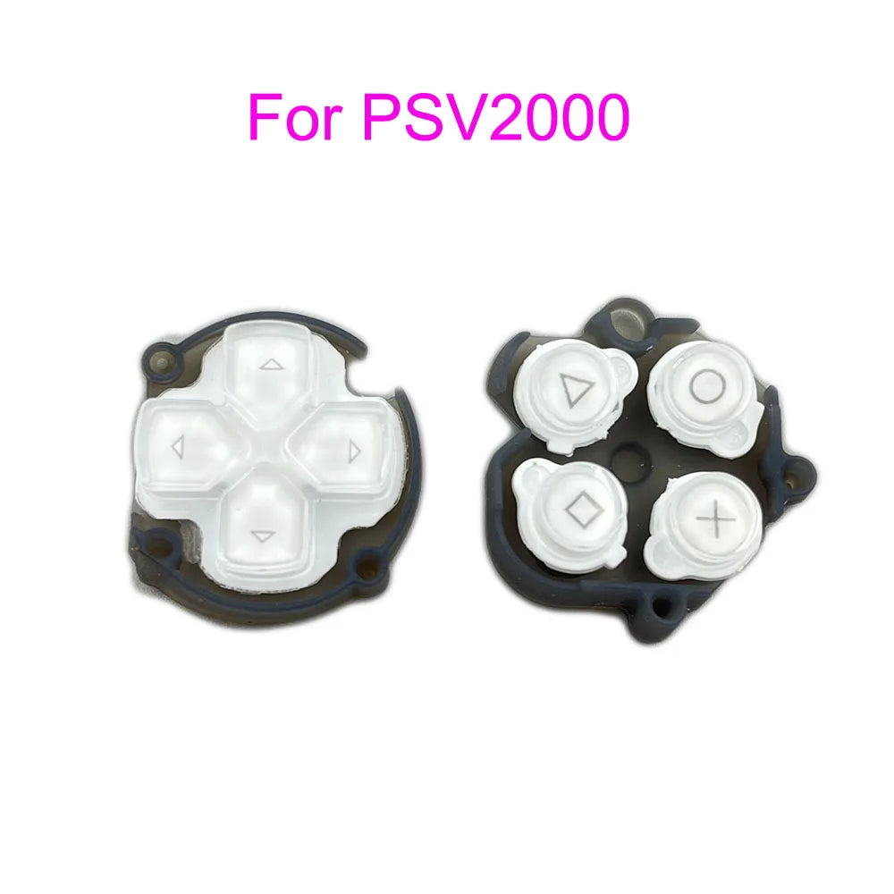 1PC For PSVita 2000 White Black  L R Trigger Button For PSV2000 Replacement Cross Function Button Game console repair parts
