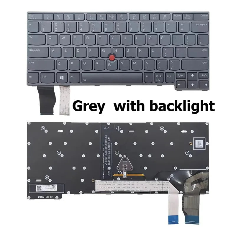 Keyboard for Lenovo Thinkpad X13 Yoga L13 X13 GEN1 Gen2/3 S2 gen7 S2 yoga gen8  laptop keyboard replacement Lenovo laptop repair parts
